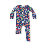 Zip Romper - Christmas Treats