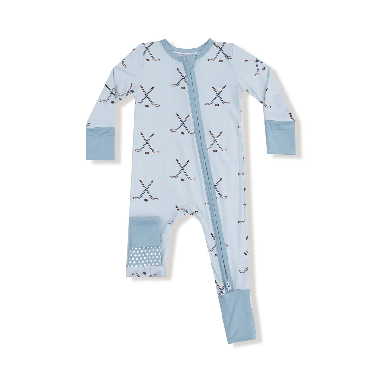 Zip Romper - Hockey