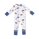 Zip Romper - Touchdown Time