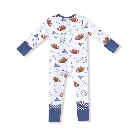 Zip Romper - Touchdown Time