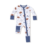 Zip Romper - Touchdown Time