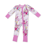 Zip Romper - Dahlia Floral