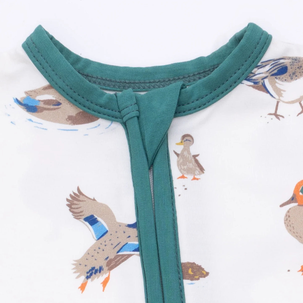 Zip Romper - Ducks