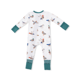 Zip Romper - Ducks