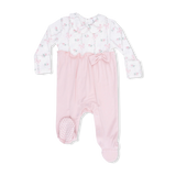 Bow Footie - Dainty Buds and Bows