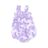 Ruffly Strap Bubble - Lilac Floral