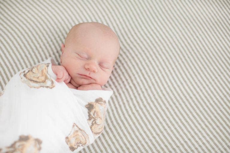 Muslin Swaddle - Oyster