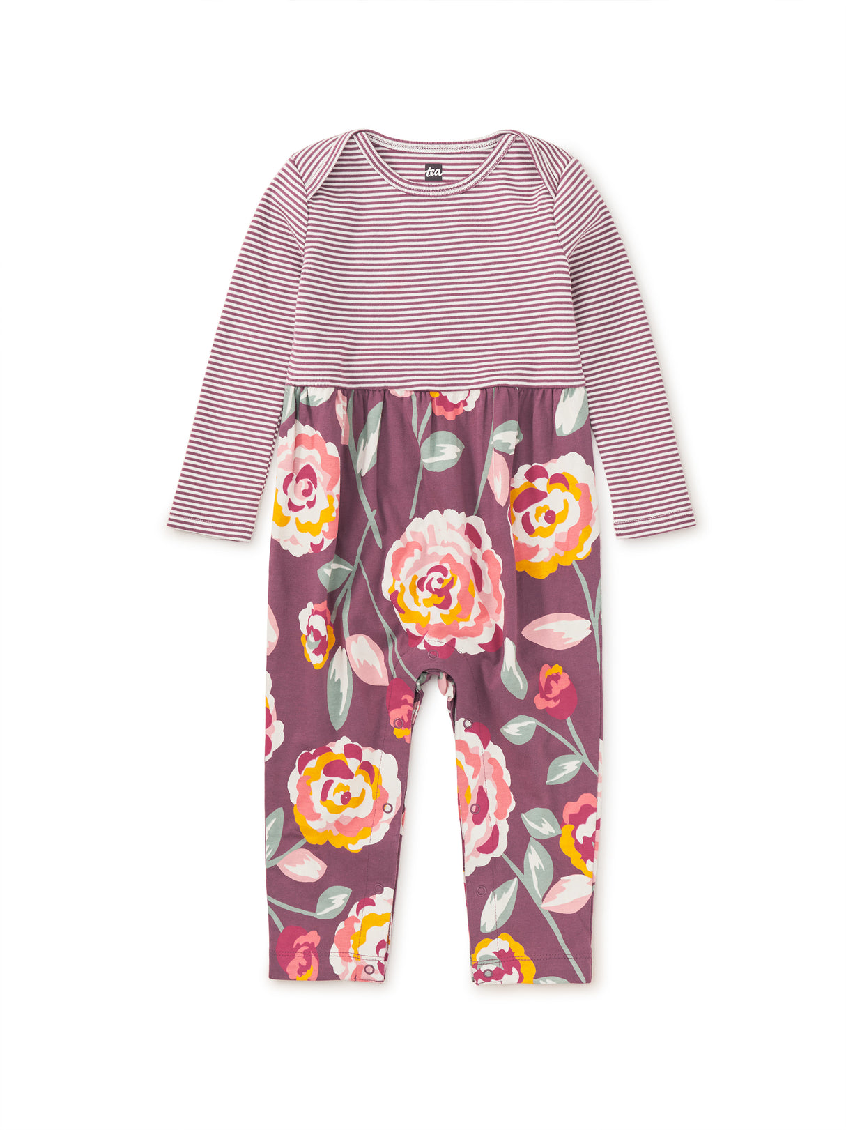 Print Mix Romper - Turkish Rose FINAL SALE