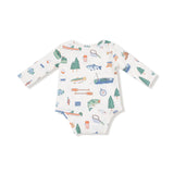 Long Sleeve Bodysuit - Fishing Things