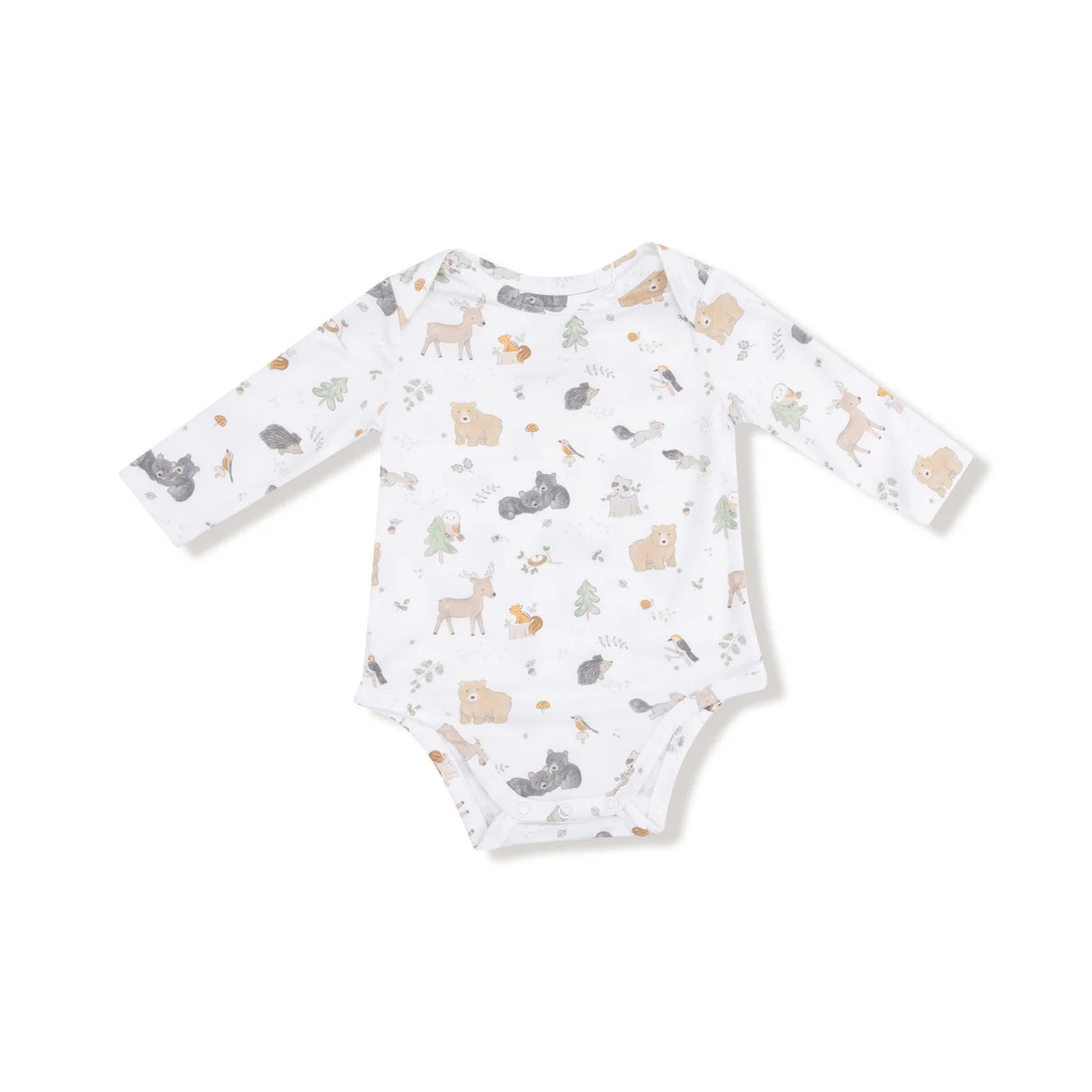 Long Sleeve Bodysuit - Woodland Babies