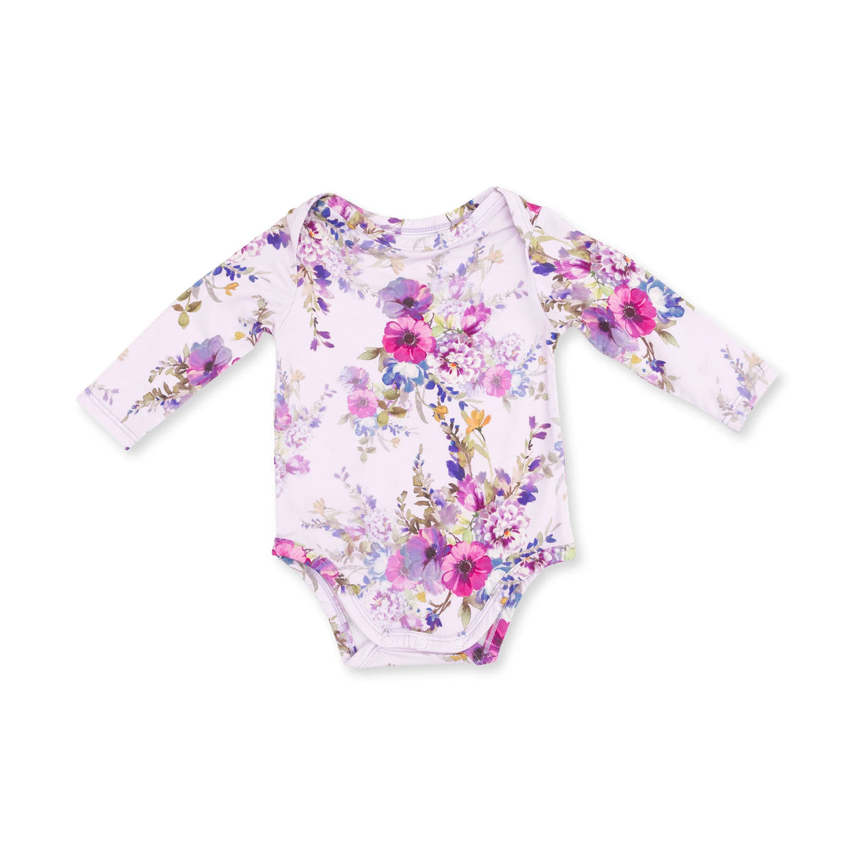 Long Sleeve Bodysuit - Dahlia Floral