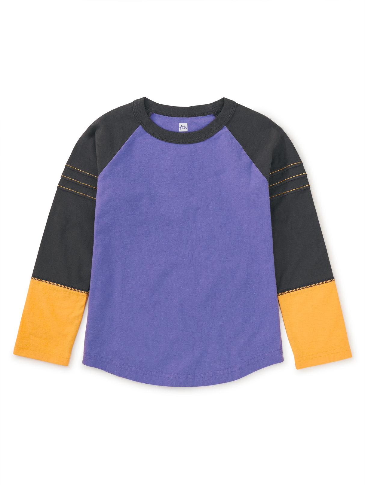 Explorer Colorblock Raglan Top - Han Purple FINAL SALE