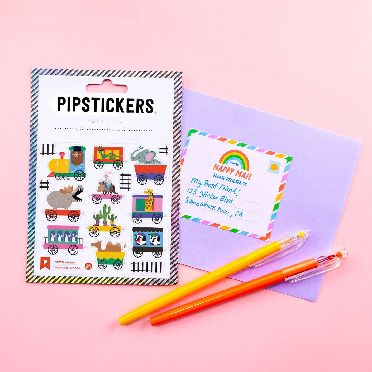 Pipstickers - Critter Caravan