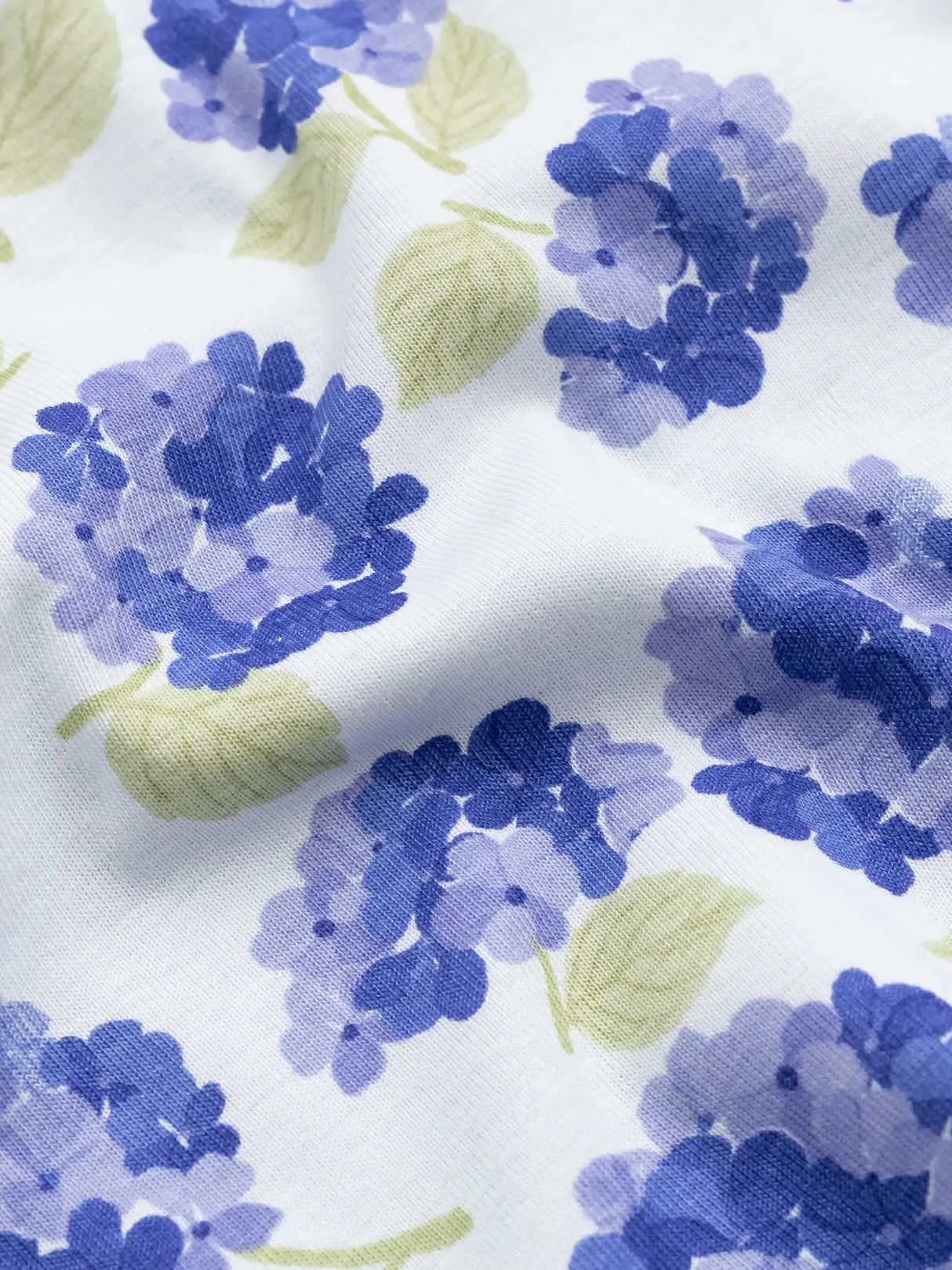 Two Piece Pajamas - Hydrangeas