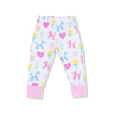 Long Sleeve Loungewear - Pink Balloon Animals