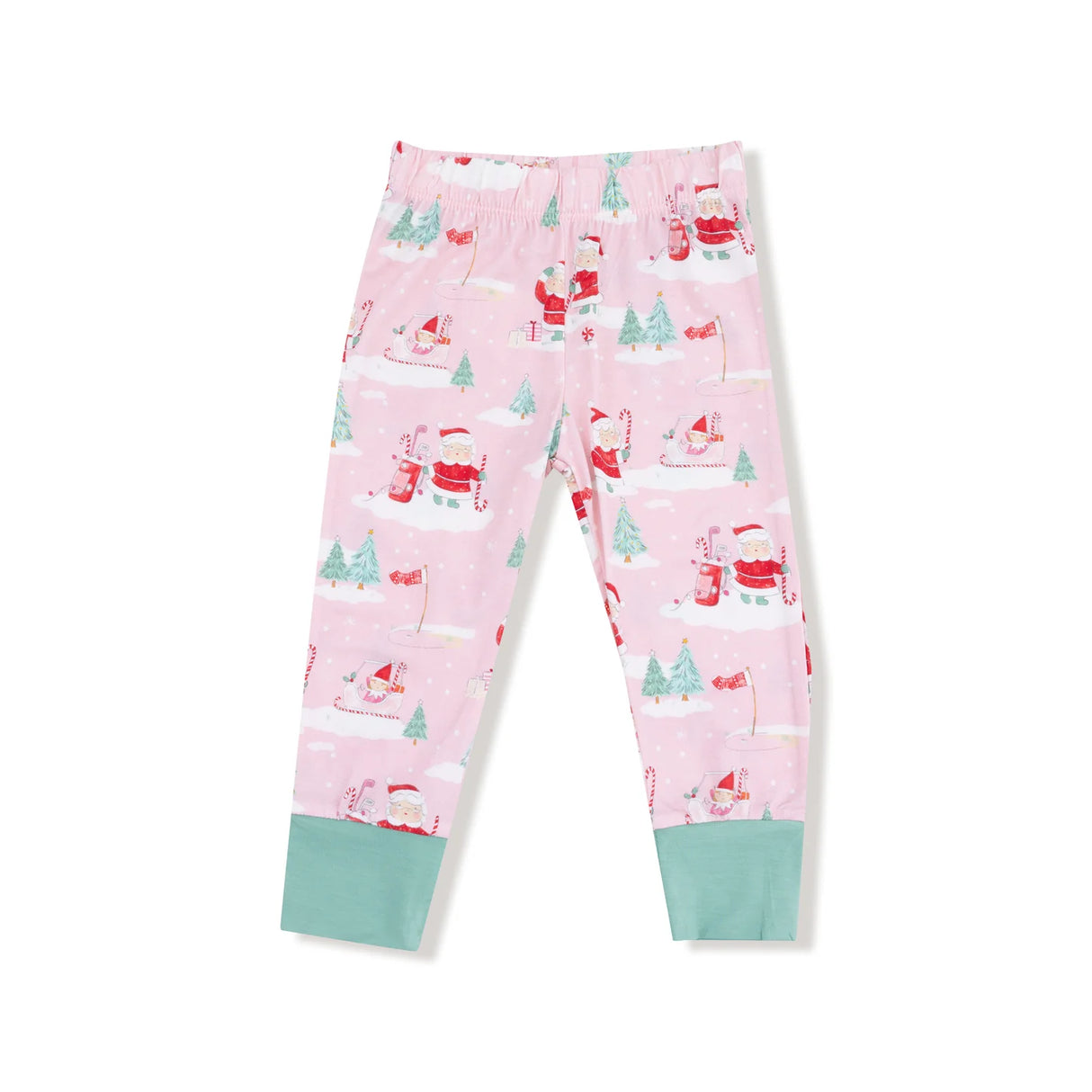 Long Sleeve Loungewear - Golfing Mrs. Claus