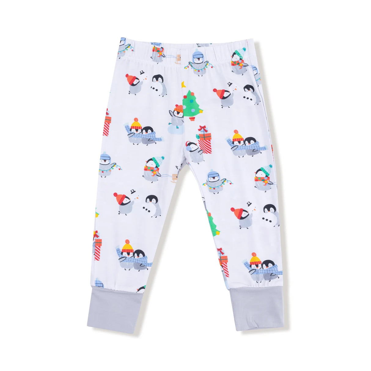 Long Sleeve Loungewear - Holiday Penguins