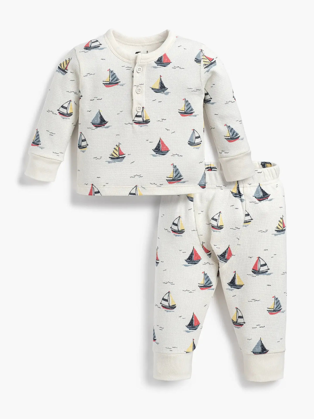 Waffle Two Piece Set - Little Skippers