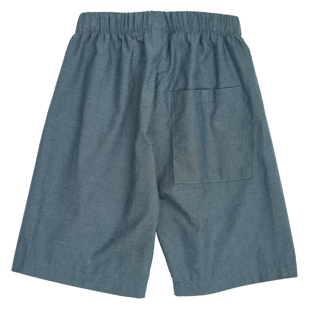 Chambray Shorts - Sea FINAL SALE