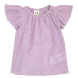Daisy Frill Tee - Lilac FINAL SALE