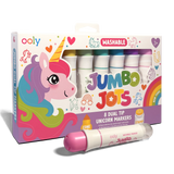 Jumbo Jots Dual Tip Stamp Markers - Unicorn
