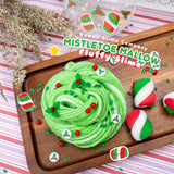 Kawaii Slime - Mistletoe Mallow Fluffy Slime FINAL SALE