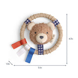 Itzy Ring Pal Teether - Taupe Bear