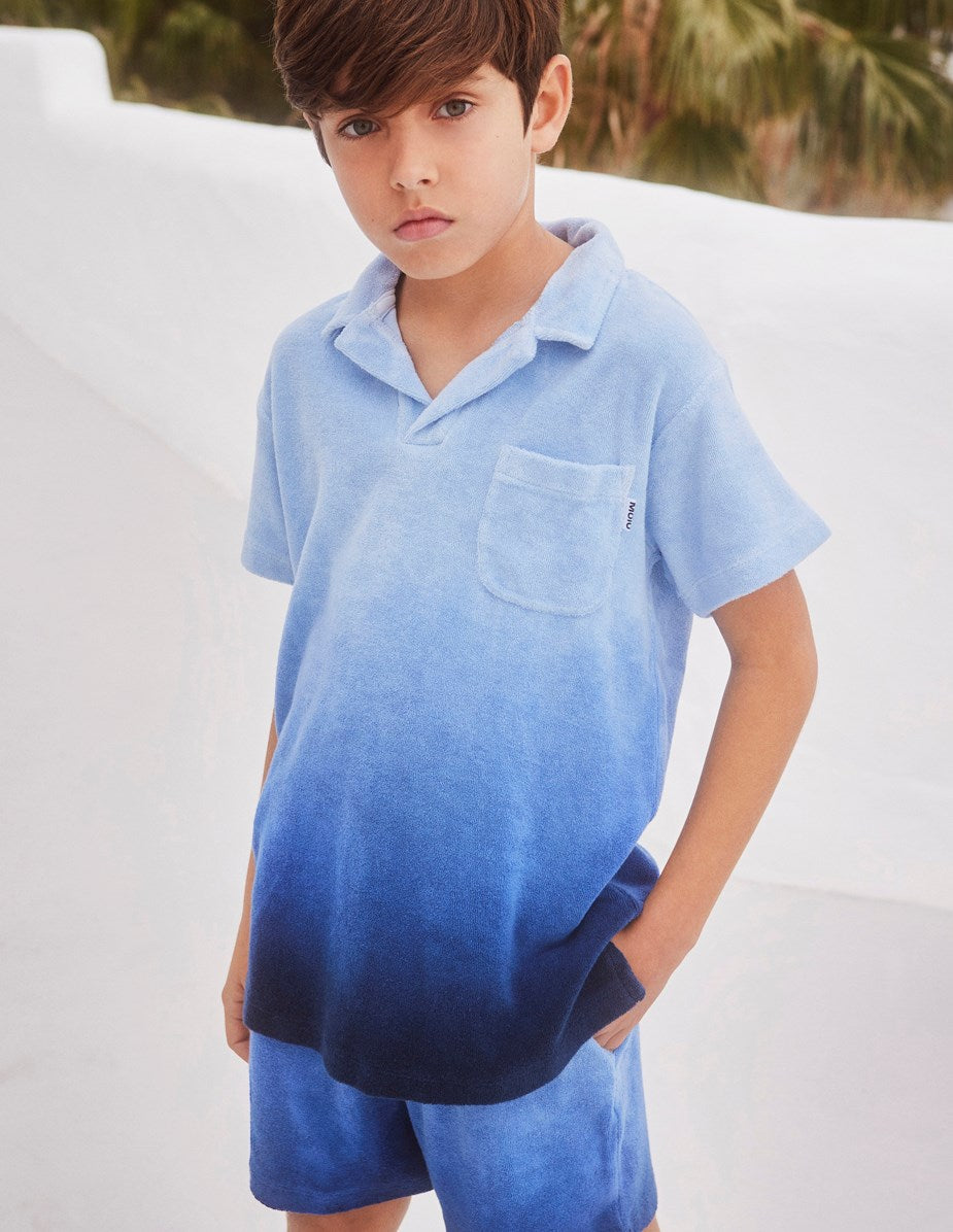 Molo Abay Terry Shorts - Reef Blue FINAL SALE