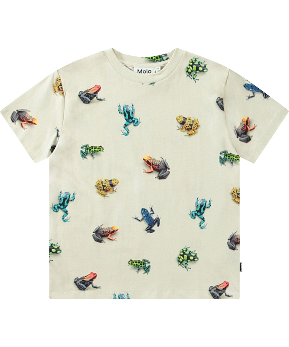 Molo Roxo Tee - Vibrant Frogs