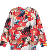 Molo Mattis Pullover - Animal Mix FINAL SALE