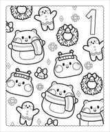 Markerific: Christmas Advent Coloring