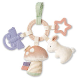 Bitzy Busy Ring Teething Activity Toy - Veggie