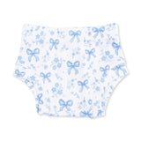 Dress and Bloomers - Blue Bows and Flowers