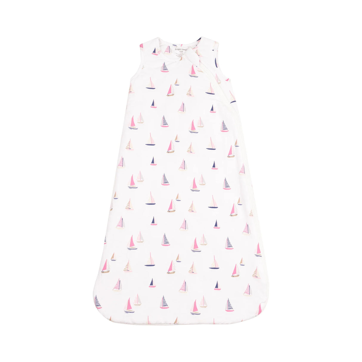Bamboo Sleep Sack - Sailboats Pink
