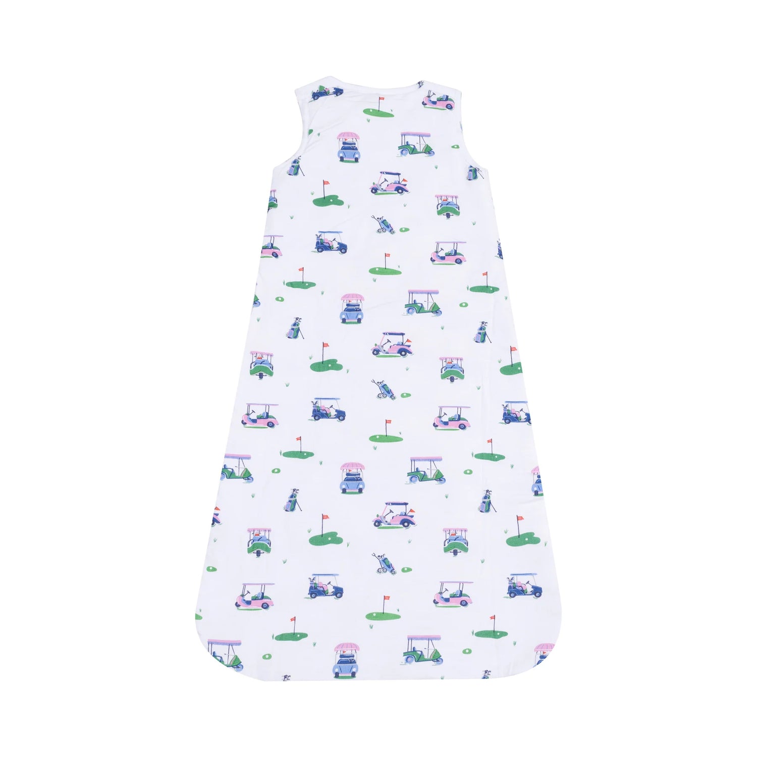 Bamboo Sleep Sack - Vintage Golf Carts Pink FINAL SALE