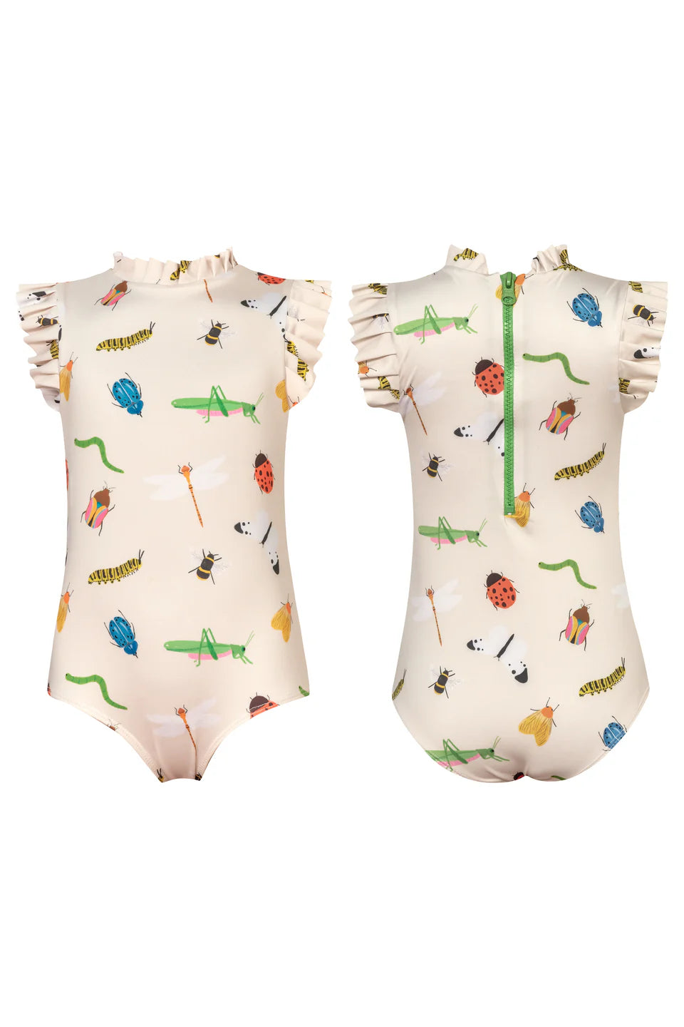 Pepita & Me Alisson One-Piece Swimsuit - Insectos Crudo