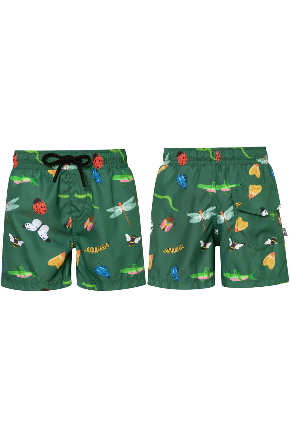 Pepita & Me Swim Shorts - Insectos Verde