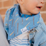 Baby Bandana Bibs - Slugger