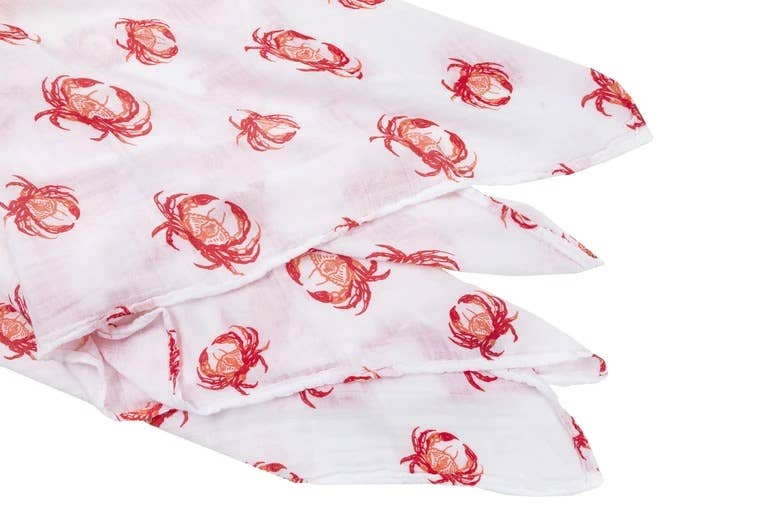 Muslin Swaddle - Crab