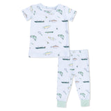 Short Sleeve Lounge Set - Fishing