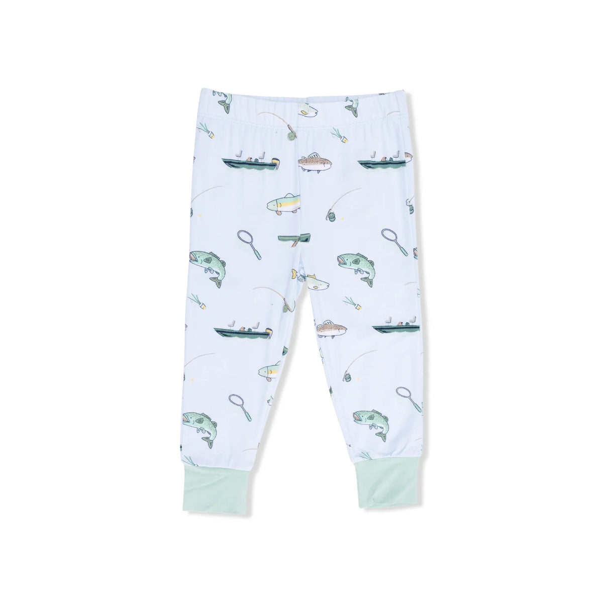 Short Sleeve Lounge Set - Fishing