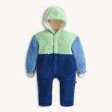Magnetic Me Sherpa Pram - Blue Colorblock