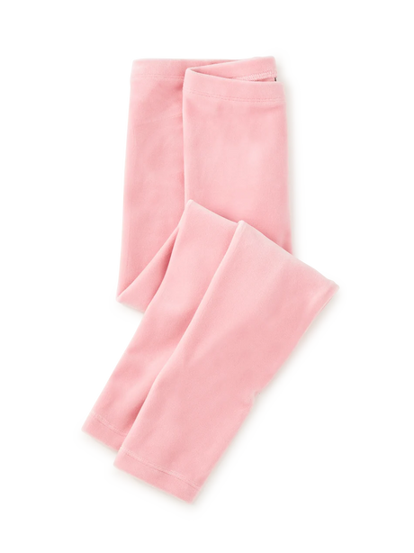 Velour Leggings - Honeysuckle Rose