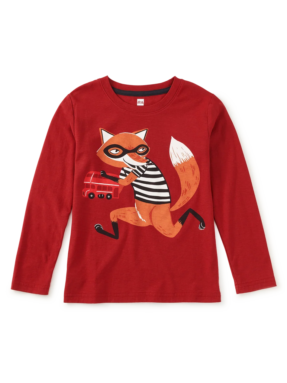 Graphic Tee - Sneaky Fox