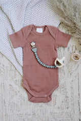 Sweetie Strap Pacifier Clip - Blue Beaded