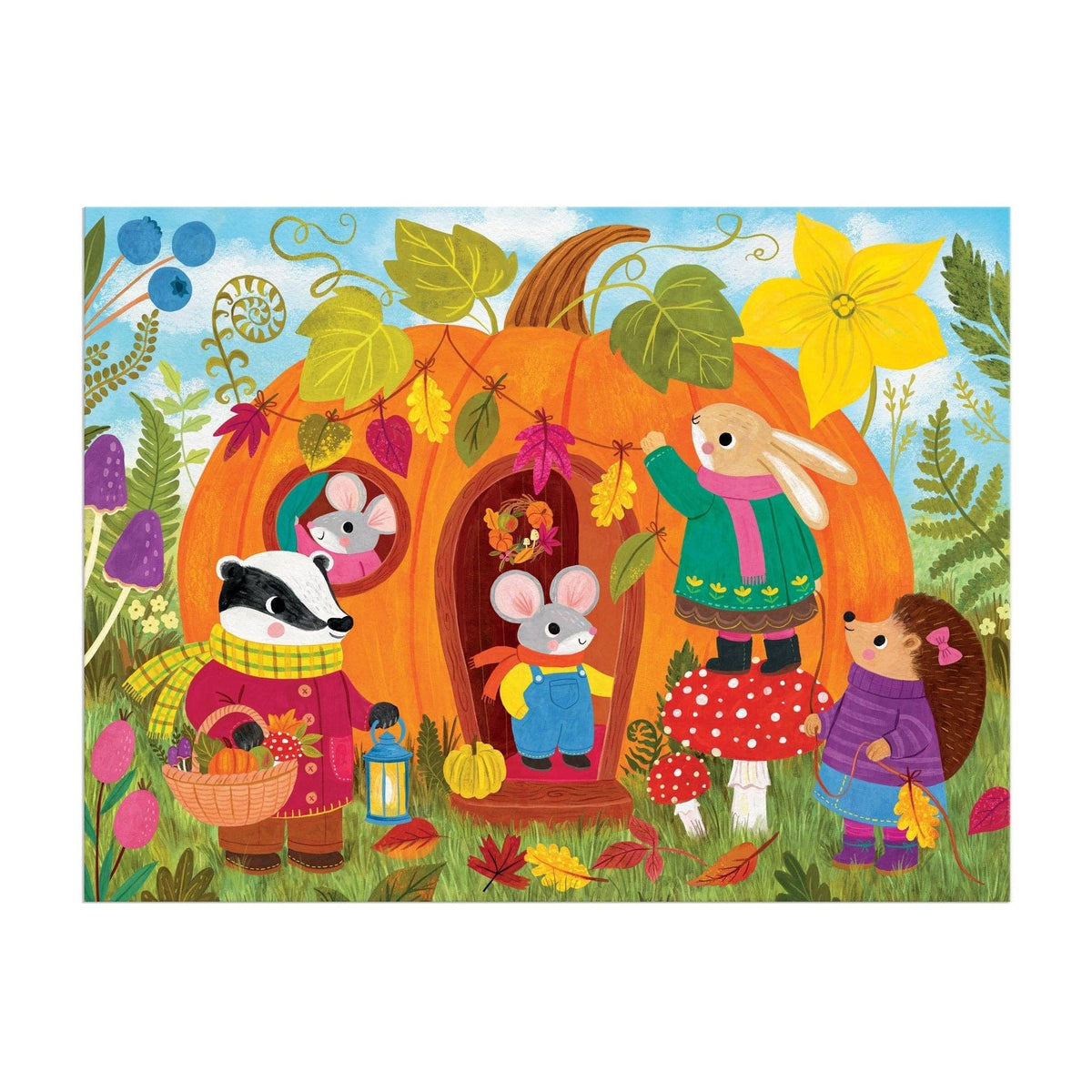 36 Piece Puzzle to Go - Pumpkin House