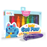Lucky Cat Paw Neon Highlighters
