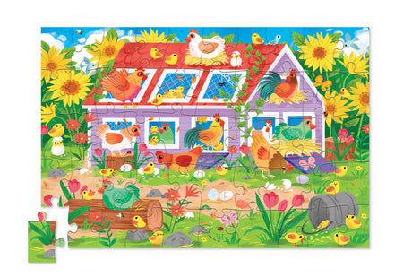 50-Piece Puzzle - Chicken Coop