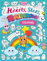 Hearts, Stars, Rainbows Coloring Set