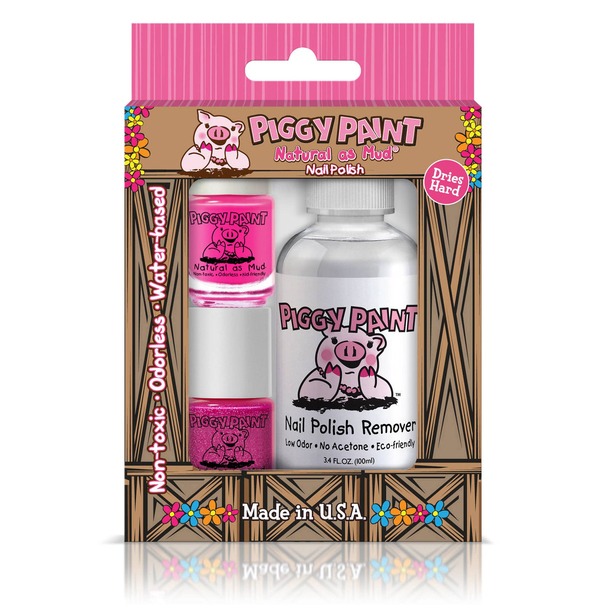 Piggy Paint Box Set - Polish and Remover